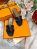 Hermes Oran Sandal slippers epsom leather h4553320